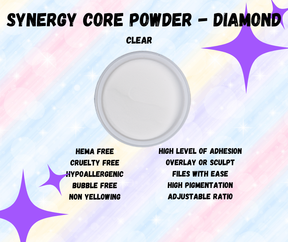 Synergy Acrylic Core Powder- DIAMOND