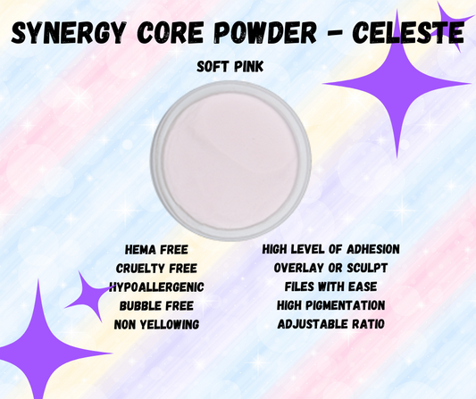 Synergy Acrylic Core Powder- CELESTE